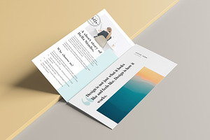 Studio Profile Trifold Brochure