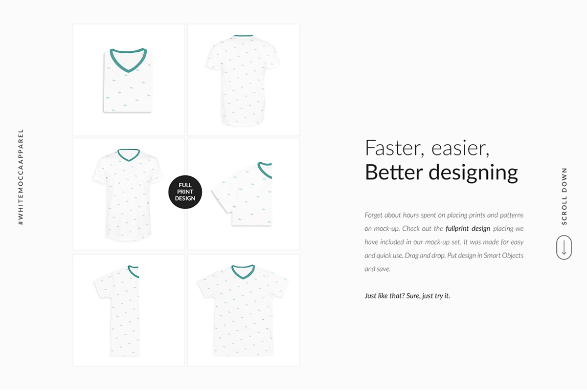Men T-Shirt Ghost Mock-ups FREE DEMO, a Books & Magazine Mockup by Apparel_Mockups (Photo 7 of 23)