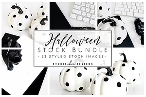 Halloween Pumpkin Stock Image Bundle
