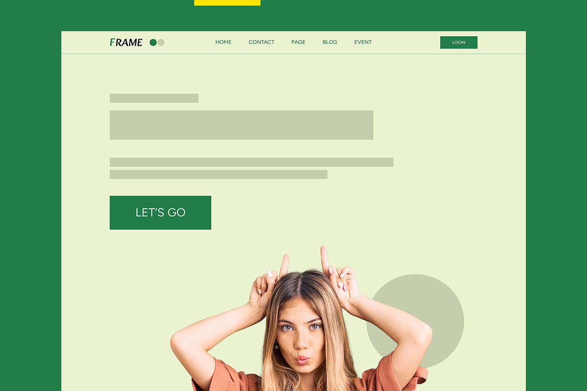 Fashion Wireframe UX Design Layout, a Wireframe Template by ContestDesign (Photo 2 of 7)