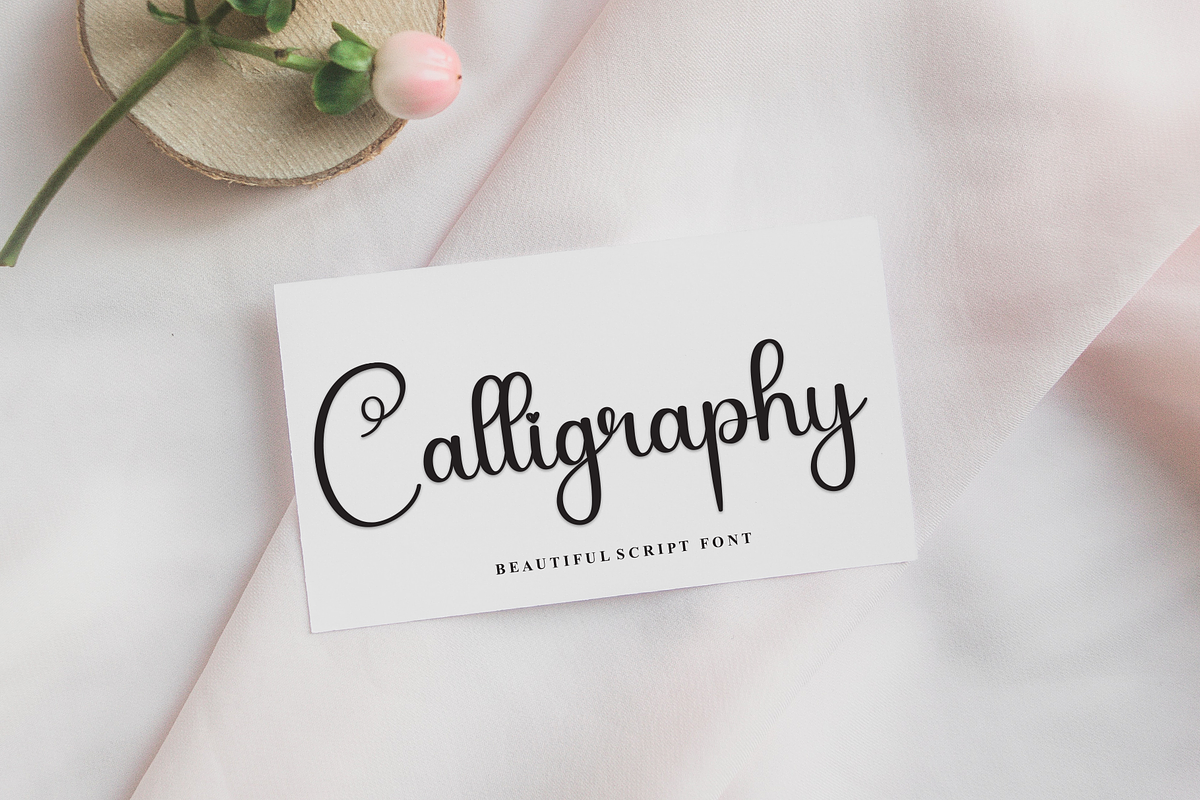 Bright | Script Font, a Handwritten Font by Scratchones (Photo 4 of 9)