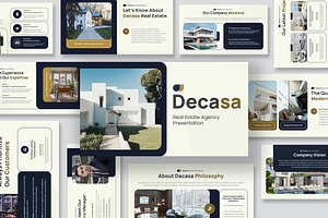 Real Estate Agency Google Slides, a Presentation Template by Fit-tee