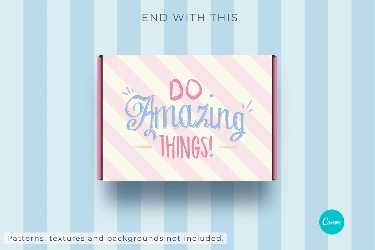 Mailer Box Mockup for Canva, a Packaging Mockup by Mockup Scene (Photo 9 of 17)