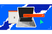Trendy halftone collage showcasing, a Technology Illustration by art PVP - market (Thumbnail 1 of 3)