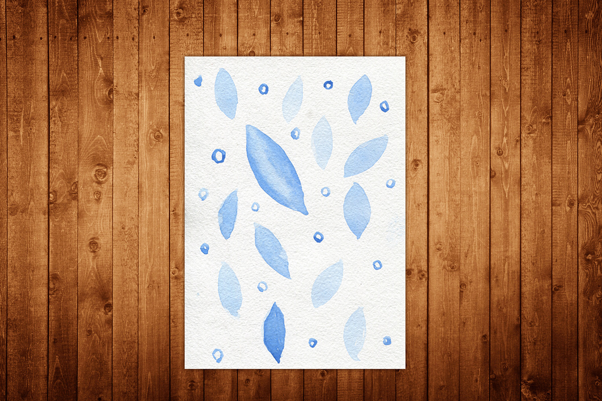 Watercolor handpainted birthday set, a Decorative Illustration by My watercolor shop (Photo 5 of 7)