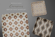 Earthy Aztec Vector Pattern Set, a Pattern Graphic by Jennadesigns (Thumbnail 8 of 15)