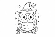 Halloween Illustration Coloring bund, an Illustration by Artivon (Thumbnail 11 of 26)
