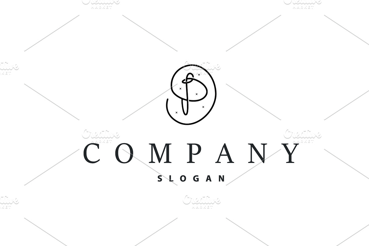 letter p logo concept simple modern, a Branding & Logo Template by Maylianaw28