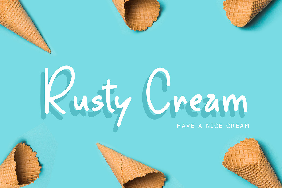 Loyang Handwritten Typeface preview 4