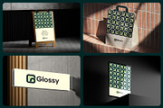 Modern Minimalist Glossy Logo Design, a Branding & Logo Template by AyshaCanvas (Thumbnail 4 of 5)