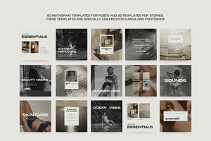 Aesthetic Instagram Templates XIII