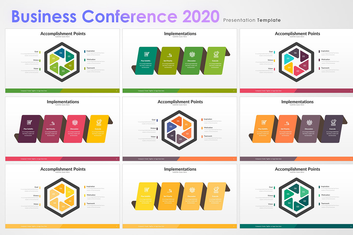 Business Conference Template, a Presentation Template by GraphicBerg (Photo 8 of 12)