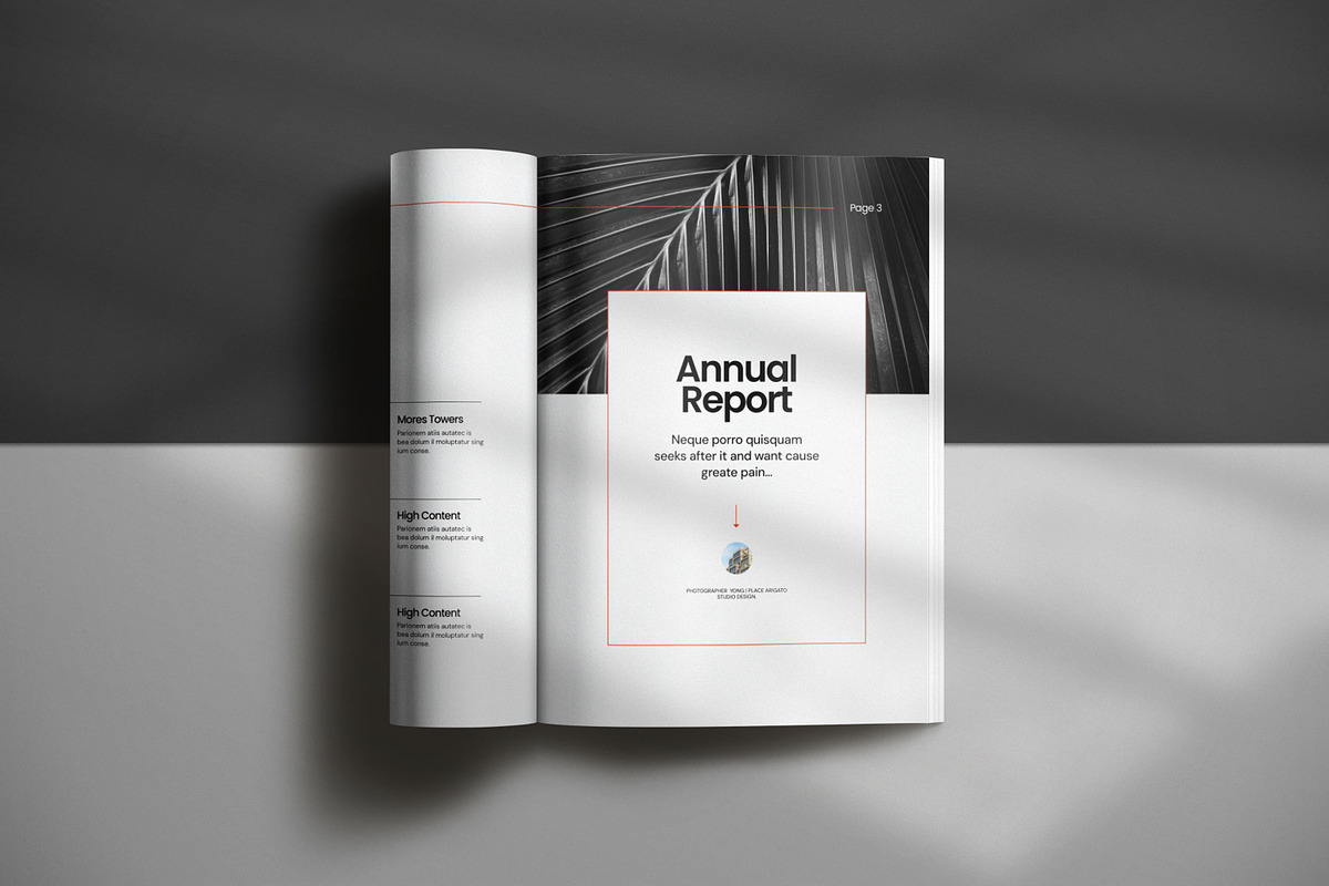 Annual Report Template preview 4