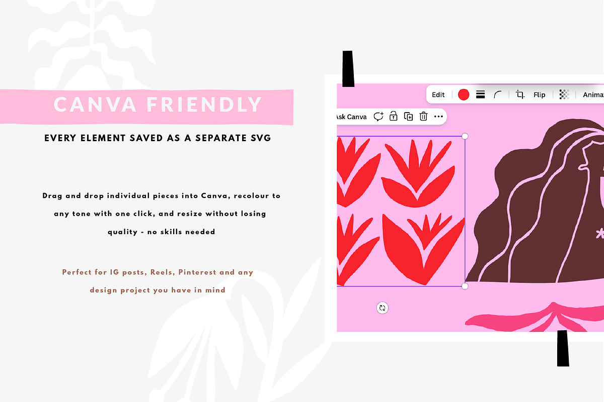 FOLK GODDESS | 212 BRANDING SHAPES, a Decorative Illustration by Favete Art (Photo 10 of 22)
