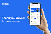 Fin Jobs - Jobs Finder App UI Kits, an UI Kit Template by Minialis (Thumbnail 6 of 6)