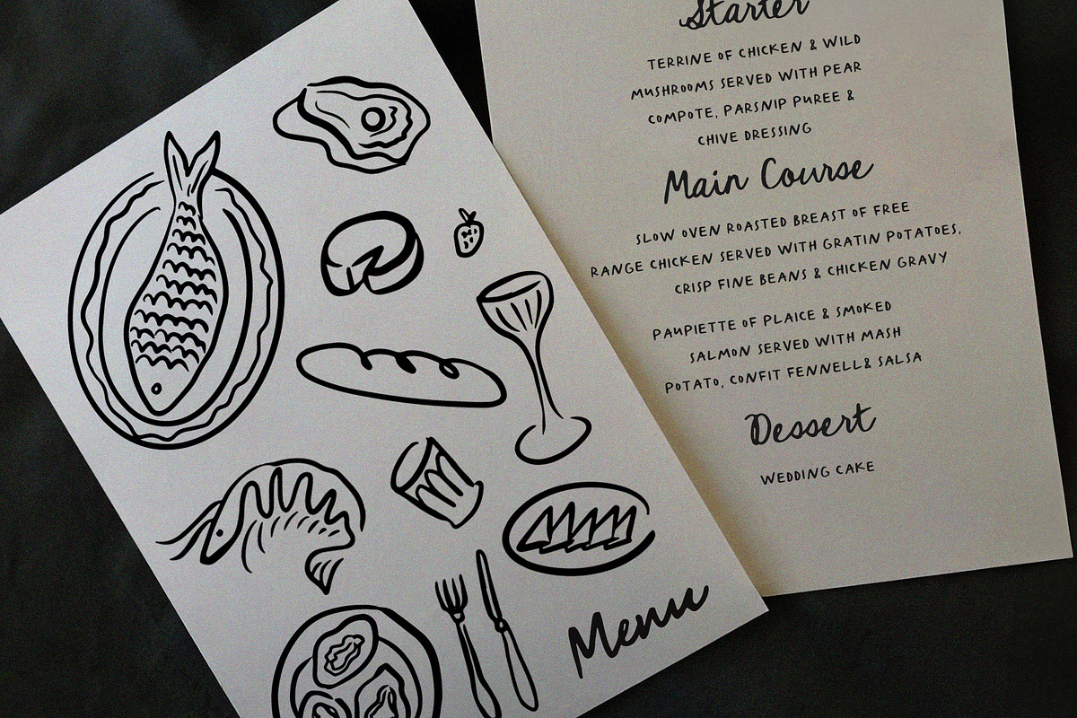 Whimsical Wedding Illustrations SVG, an Illustration by Calamar Studio (Photo 3 of 33)