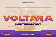 Voltara, a Serif Font by Burntilldead (Thumbnail 1 of 18)