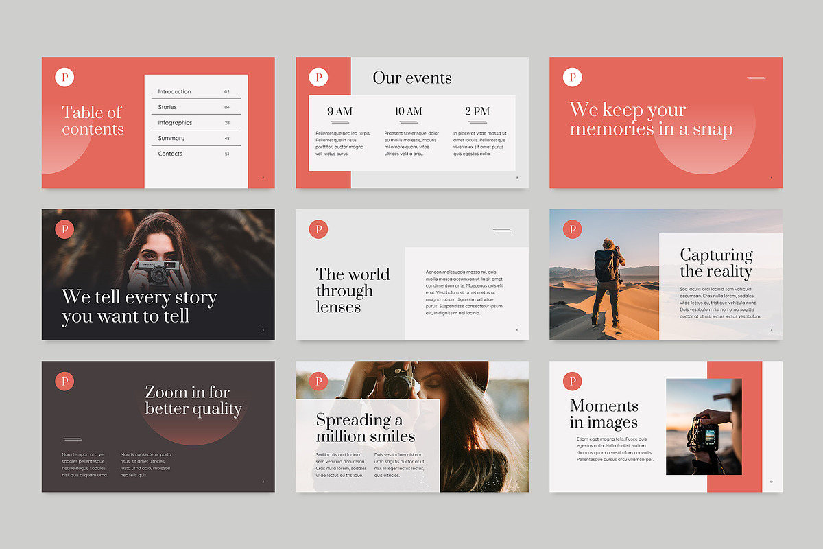 Presentation Photography Portfolio, a Presentation Template by TemplatesNow! (Photo 9 of 13)