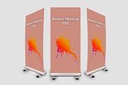 X Banner Mock-up, an Advertising Mockup by Proshanta Sarker (Thumbnail 1 of 5)