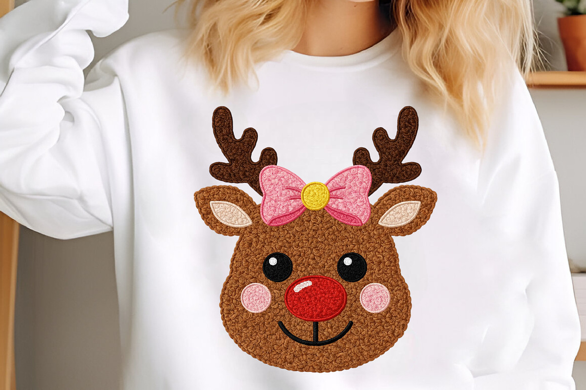 Yarn Crochet Reindeer PNG, an Illustration by Craft Nest (Photo 4 of 5)