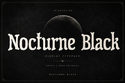 Nocturne Black – Gothic Display Font, a Blackletter Font by Wow Magic (Thumbnail 1 of 4)
