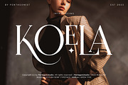 Koela | Modern Serif Font, a Serif Font by Pentagonistudio (Thumbnail 1 of 10)