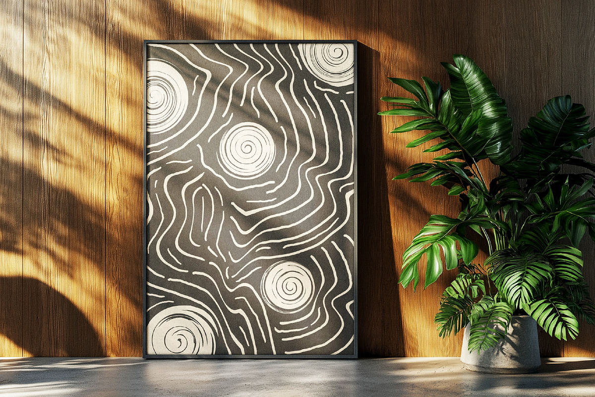 Two-Tone Abstract Visuals, a Pattern Graphic by Zim Varezhkin (Photo 12 of 12)