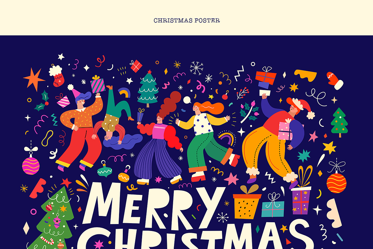 Merry Christmas and Happy New Year!, a Seasonal Illustration by MoleskoStudio (Photo 17 of 27)