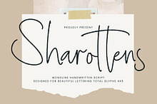 Sharottens Monoline Script