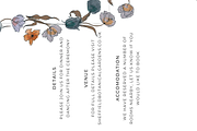 Vintage Botanical Wedding Invitation, an Invitation Template by ForeverPrint (Thumbnail 6 of 6)