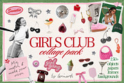 GIRLS CLUB: collage pack 150+, an Object Graphic by lerinartstudio (Thumbnail 1 of 9)
