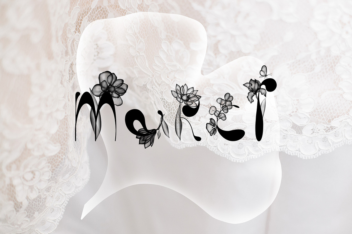 TRANSPARENT FLORA abstract BUNDLE, a Texture Illustration by ArtOLB (Photo 14 of 14)