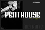 Detroite Display Typeface, a Sans Serif Font by Artiveko (Thumbnail 4 of 6)