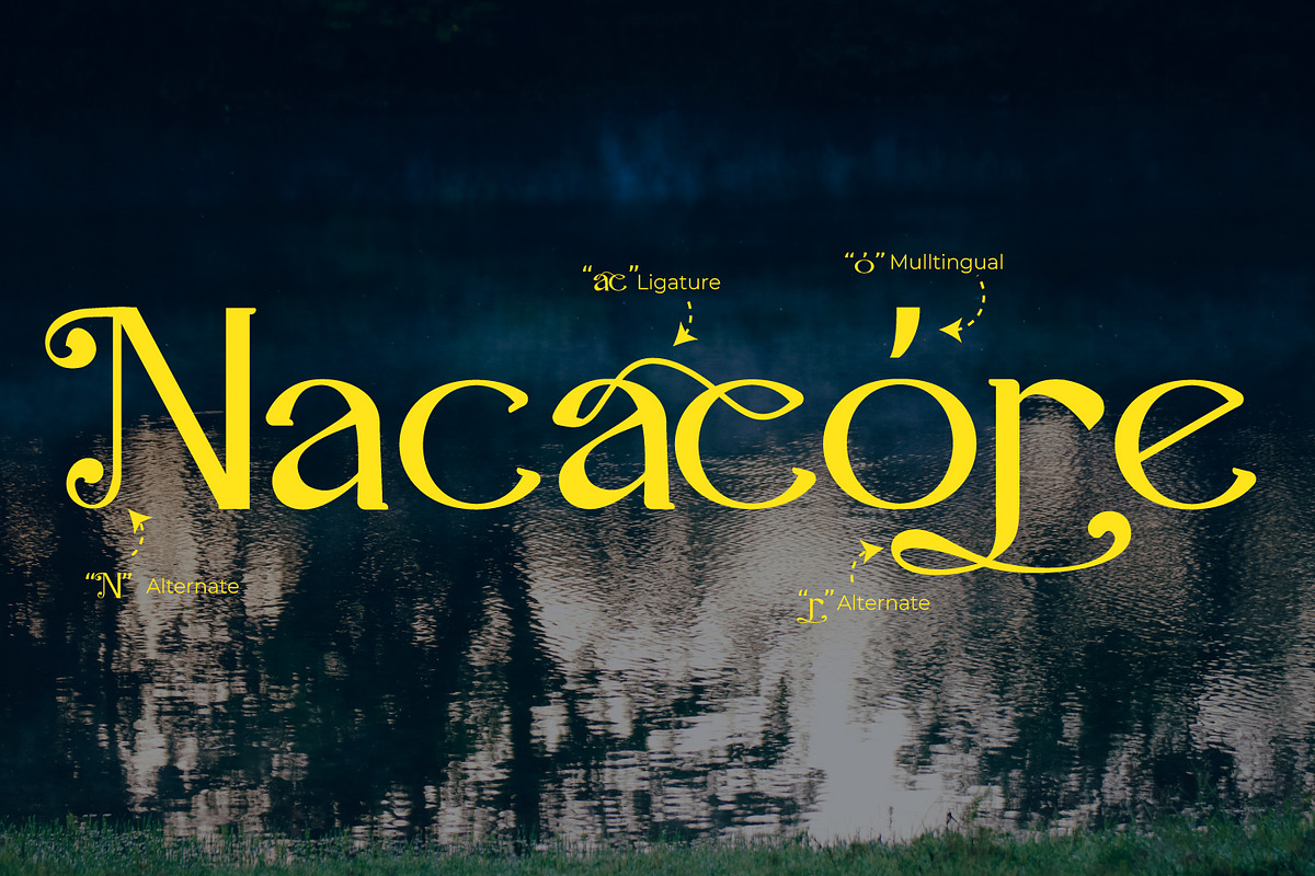 Airiya Mack - Serif Typeface Font, a Serif Font by Rishsketch (Photo 8 of 15)
