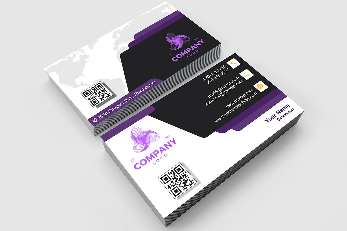 Professional Team Business Card preview 4