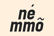 Nemmo Font Family, a Sans Serif Font by Artiveko (Thumbnail 4 of 8)
