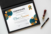 Certificate Template, a Stationery Template by Panen Creative (Thumbnail 2 of 3)