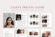 2 Photographer Pricing Guides Bundle, a Magazine Template by molly ho studio (Thumbnail 3 of 8)