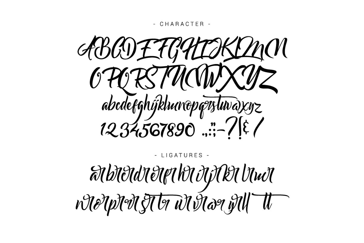 Bareken Typeface preview 5