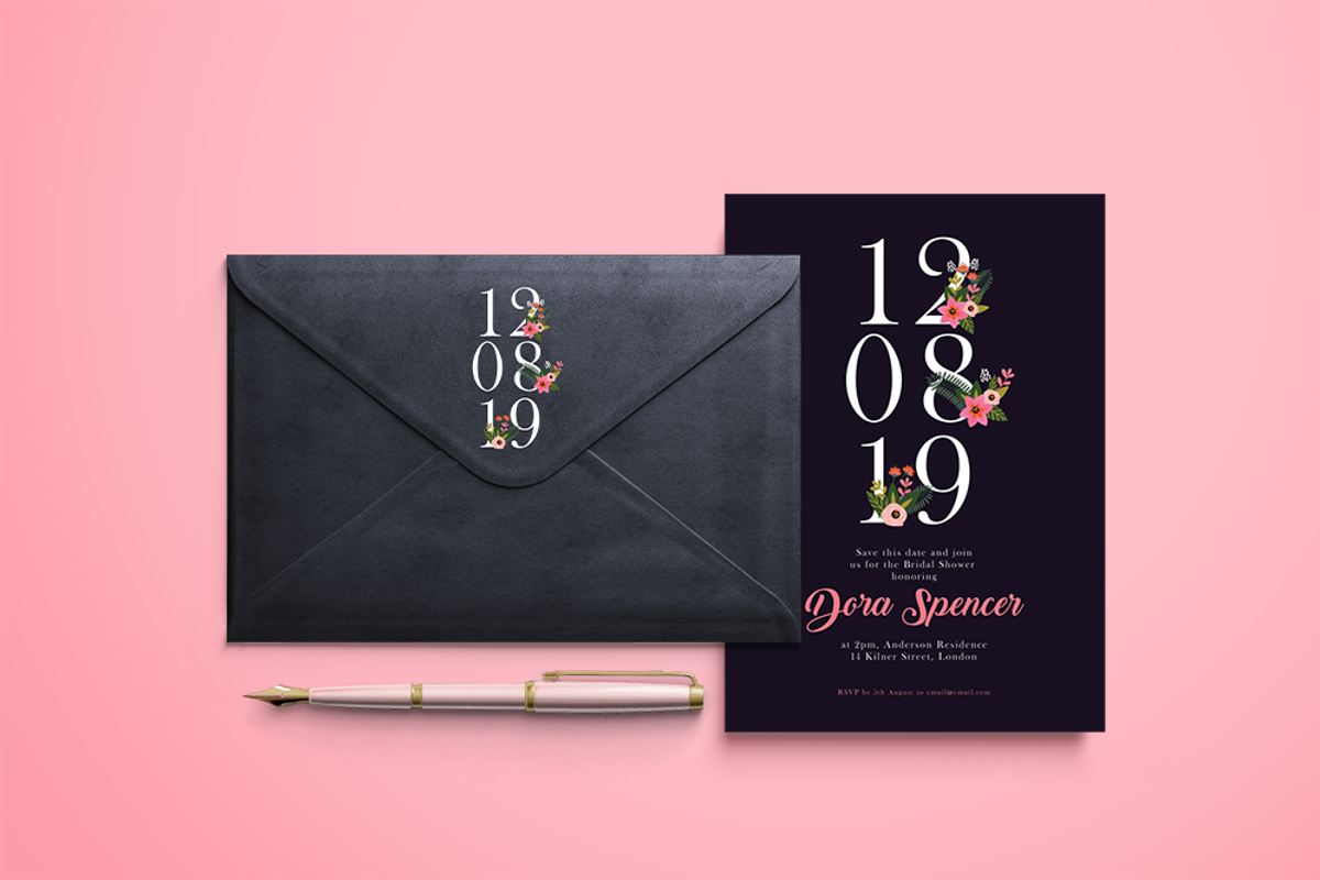 Bridal Shower Invitation, an Invitation Template by Werlang Paper (Photo 3 of 5)