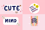 Clouddy font, a Handwritten Font by JJuta (Thumbnail 2 of 6)