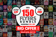 150 Giga Flyer Bundle + 10 Freebies, a Flyer Template by GIGA-TEMPLATE (Thumbnail 1 of 152)