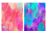 Summer Watercolor paper pack, an Object Graphic by DidiArtWorld (Thumbnail 5 of 6)