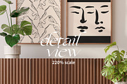 Frame Mockup Set LIZ, a Household Mockup by Bonumo (Thumbnail 10 of 11)