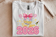 Faux Yarn Happy New Year 2026 PNG, an Illustration by SinaCreation (Thumbnail 10 of 11)