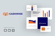 WAVES Finance Presentation Bundle, a Presentation Template by slidequest (Thumbnail 3 of 14)
