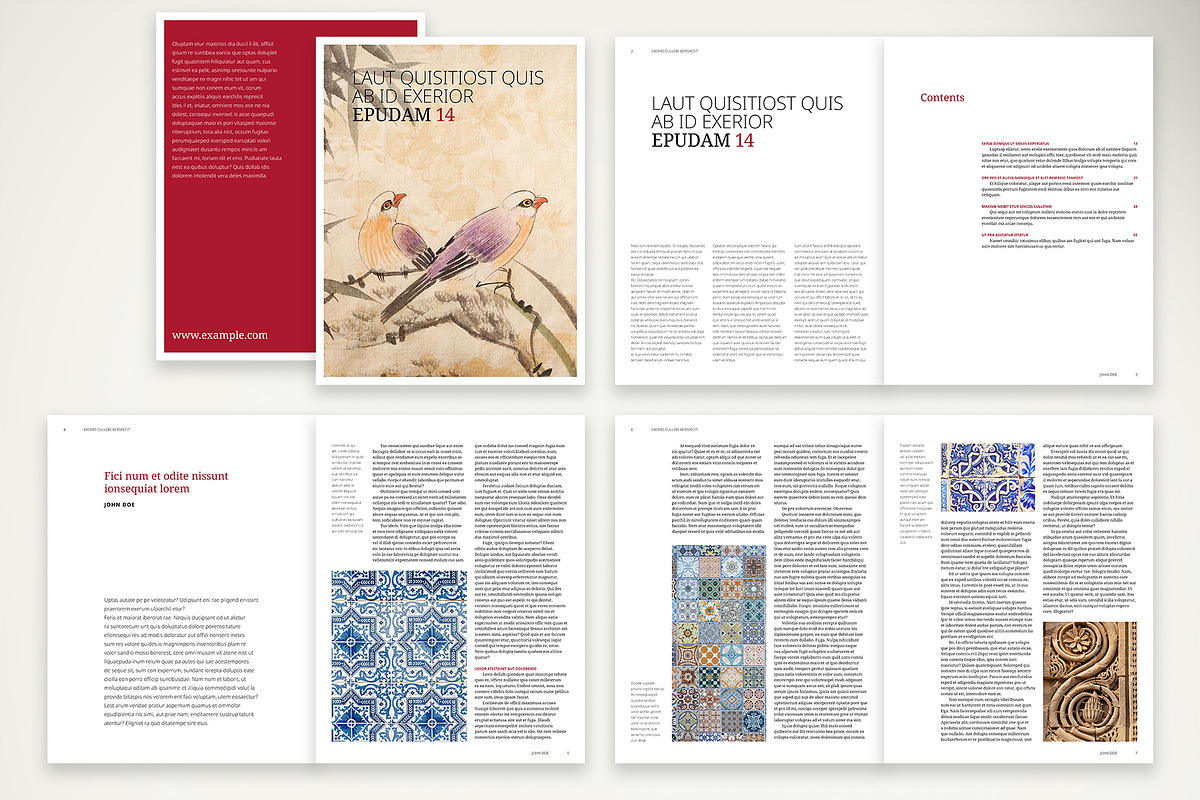 Art Culture Magazine Template, a Print Template by McLittle Stock (Photo 2 of 5)