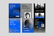 AI Automation Instagram Pack, a Social Media Template by fakhroo (Thumbnail 5 of 6)