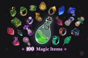 Stylized Magic Icons Pack Vol2, an Icon by jovanadamcevska