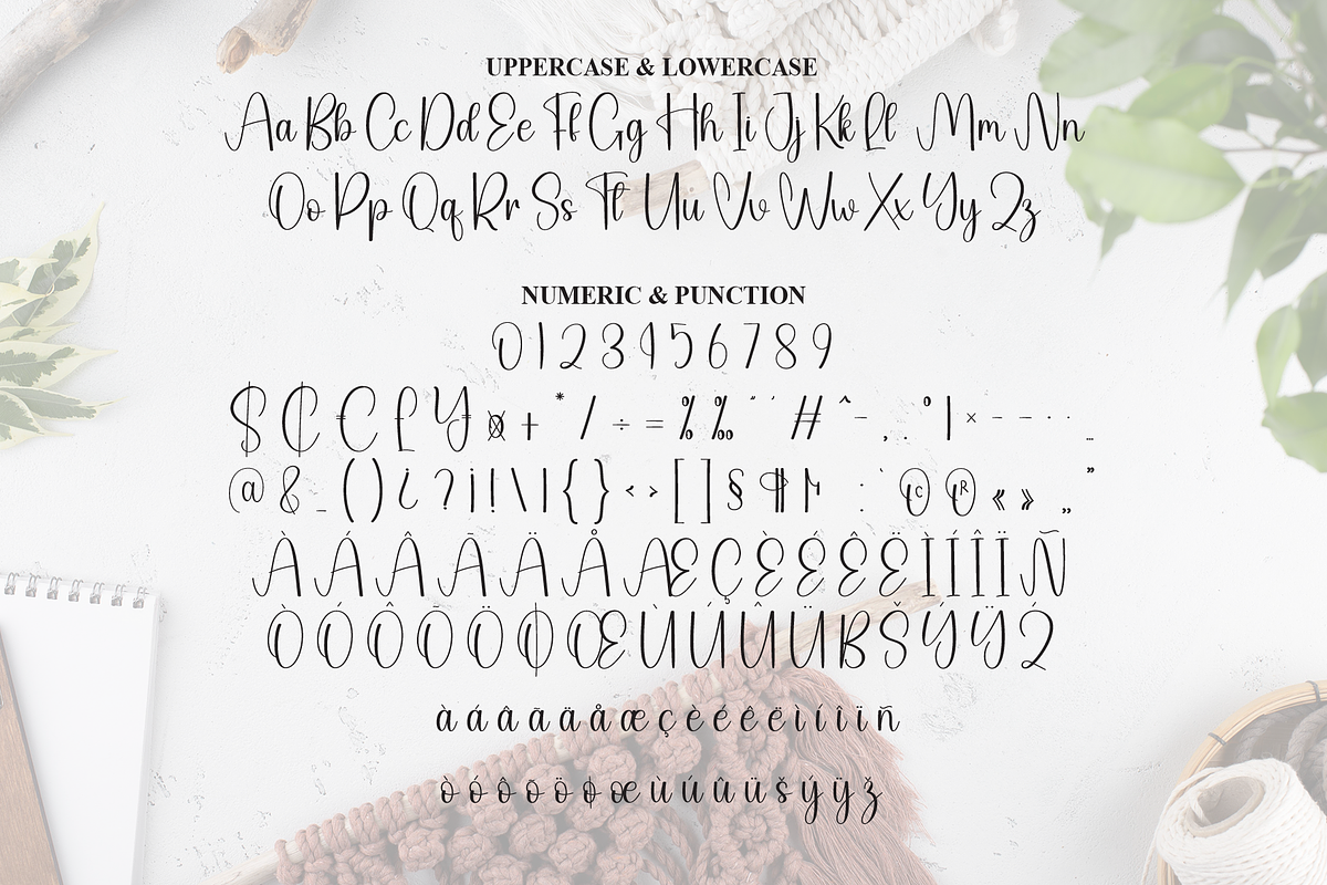 Sunday | Script Font, a Handwritten Font by Scratchones (Photo 7 of 9)